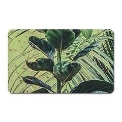 Botanical Tropical Motif Photo Art Magnet (rectangular) by dflcprintsclothing