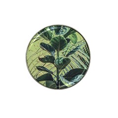 Botanical Tropical Motif Photo Art Hat Clip Ball Marker (4 Pack) by dflcprintsclothing