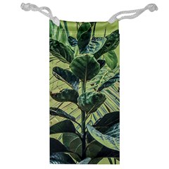 Botanical Tropical Motif Photo Art Jewelry Bag by dflcprintsclothing