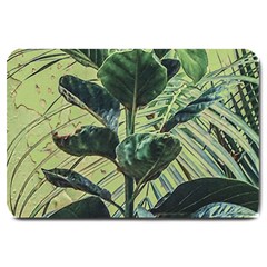 Botanical Tropical Motif Photo Art Large Doormat by dflcprintsclothing