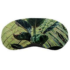 Botanical Tropical Motif Photo Art Sleep Mask by dflcprintsclothing