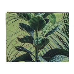 Botanical Tropical Motif Photo Art Cosmetic Bag (xl) by dflcprintsclothing