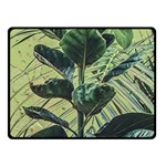 Botanical Tropical Motif Photo Art Fleece Blanket (Small) 50 x40  Blanket Front