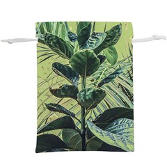 Botanical Tropical Motif Photo Art Lightweight Drawstring Pouch (xl) by dflcprintsclothing