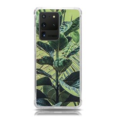 Botanical Tropical Motif Photo Art Samsung Galaxy S20 Ultra 6 9 Inch Tpu Uv Case by dflcprintsclothing