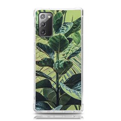 Botanical Tropical Motif Photo Art Samsung Galaxy Note 20 Tpu Uv Case by dflcprintsclothing