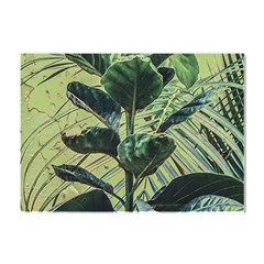 Botanical Tropical Motif Photo Art Crystal Sticker (a4) by dflcprintsclothing