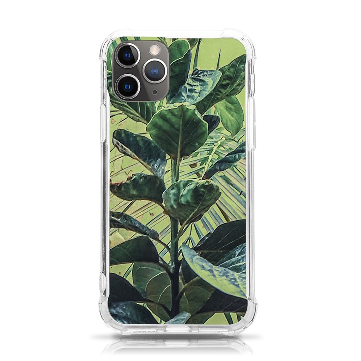 Botanical Tropical Motif Photo Art iPhone 11 Pro 5.8 Inch TPU UV Print Case