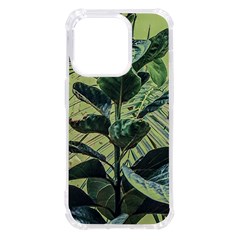 Botanical Tropical Motif Photo Art Iphone 14 Pro Tpu Uv Print Case by dflcprintsclothing