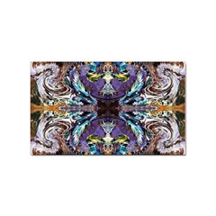  Violet Symmetry Sticker (rectangular) by kaleidomarblingart