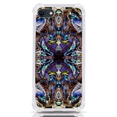  Violet Symmetry Iphone Se by kaleidomarblingart