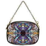  violet symmetry Chain Purse (Two Sides) Back