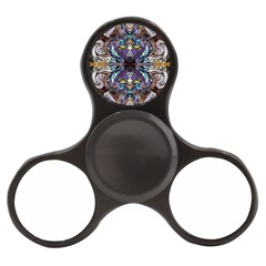  Violet Symmetry Finger Spinner by kaleidomarblingart