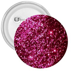 Pink Glitter 3  Buttons by Amaryn4rt