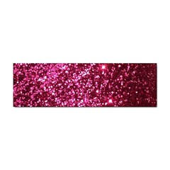 Pink Glitter Sticker (bumper) by Amaryn4rt