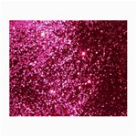 Pink Glitter Small Glasses Cloth Front