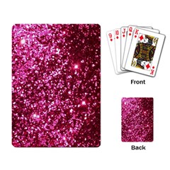 Pink Glitter Playing Cards Single Design (rectangle) by Amaryn4rt