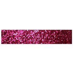 Pink Glitter Small Premium Plush Fleece Scarf by Amaryn4rt