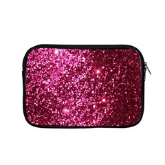 Pink Glitter Apple Macbook Pro 15  Zipper Case by Amaryn4rt