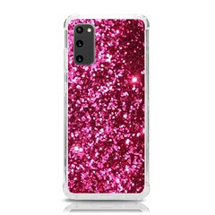 Pink Glitter Samsung Galaxy S20 6 2 Inch Tpu Uv Case by Amaryn4rt