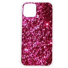 Pink Glitter Iphone 12 Pro Max Tpu Uv Print Case by Amaryn4rt