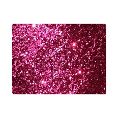 Pink Glitter Premium Plush Fleece Blanket (mini) by Amaryn4rt