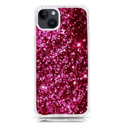 Pink Glitter Iphone 14 Plus Tpu Uv Print Case by Amaryn4rt