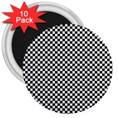 Space Patterns 3  Magnets (10 Pack)  by Amaryn4rt