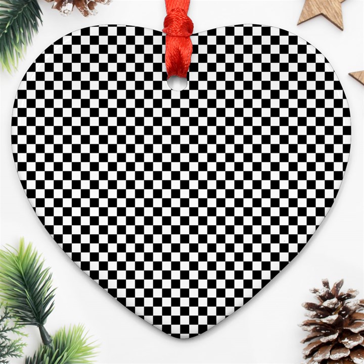 Dance Floor Heart Ornament (Two Sides)