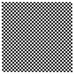 Black And White Checkerboard Background Board Checker Wooden Puzzle Square by Amaryn4rt