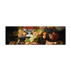 Abundance Of Fruit Severin Roesen Sticker (bumper) by Amaryn4rt