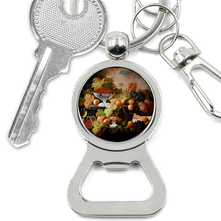 Abundance Of Fruit Severin Roesen Bottle Opener Key Chain