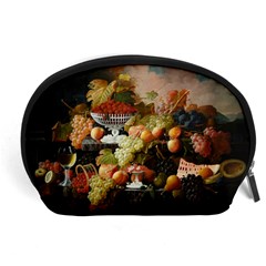 Abundance Of Fruit Severin Roesen Accessory Pouch (large) by Amaryn4rt