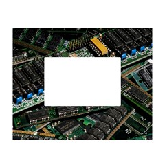 Computer Ram Tech - White Tabletop Photo Frame 4 x6  by Amaryn4rt