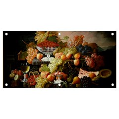 Abundance Of Fruit Severin Roesen Banner And Sign 4  X 2  by Amaryn4rt