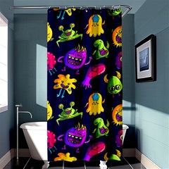 Space Patterns Shower Curtain 36  X 72  (stall)  by Amaryn4rt