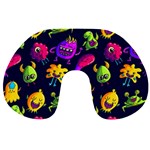 Space Patterns Travel Neck Pillow Front