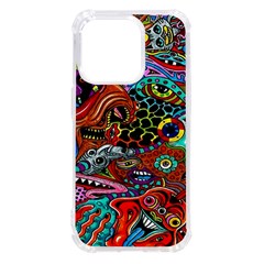 Vector Art Pattern - Iphone 14 Pro Tpu Uv Print Case by Amaryn4rt