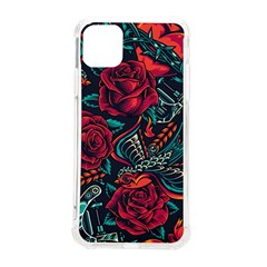 Vintage Flash Tattoos Designs Seamless Pattern Iphone 11 Pro Max 6 5 Inch Tpu Uv Print Case by Amaryn4rt