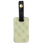 Wallpaper by dera Luggage Tag (one side) Front