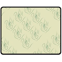 Wallpaper By Dera Two Sides Fleece Blanket (medium)