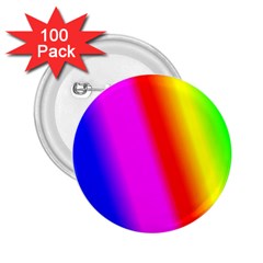 Multi-color-rainbow-background 2 25  Buttons (100 Pack) 