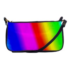 Multi-color-rainbow-background Shoulder Clutch Bag by Amaryn4rt