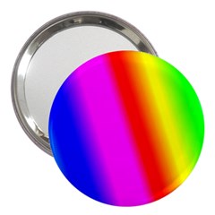 Multi-color-rainbow-background 3  Handbag Mirrors by Amaryn4rt