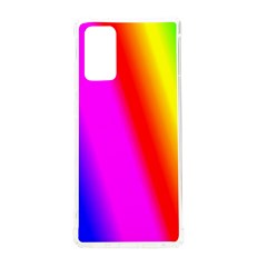 Multi-color-rainbow-background Samsung Galaxy Note 20 Tpu Uv Case by Amaryn4rt