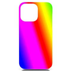 Multi-color-rainbow-background Iphone 14 Pro Max Black Uv Print Case by Amaryn4rt