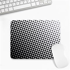 Background-wallpaper-texture-lines Dot Dots Black White Small Mousepad by Amaryn4rt