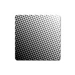 Background-wallpaper-texture-lines Dot Dots Black White Square Magnet Front