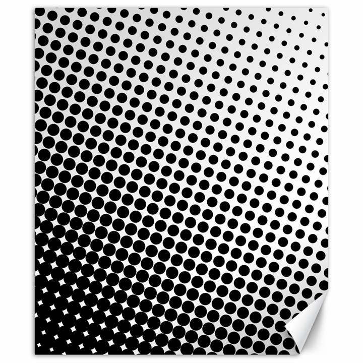 Background-wallpaper-texture-lines Dot Dots Black White Canvas 20  x 24 