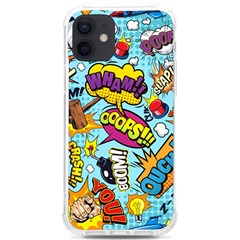 Comic Elements Colorful Seamless Pattern Iphone 12/12 Pro Tpu Uv Print Case by Amaryn4rt